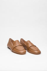Karamel Renkli Deri Loafer