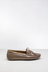 Vizon Rengi Deri Loafer