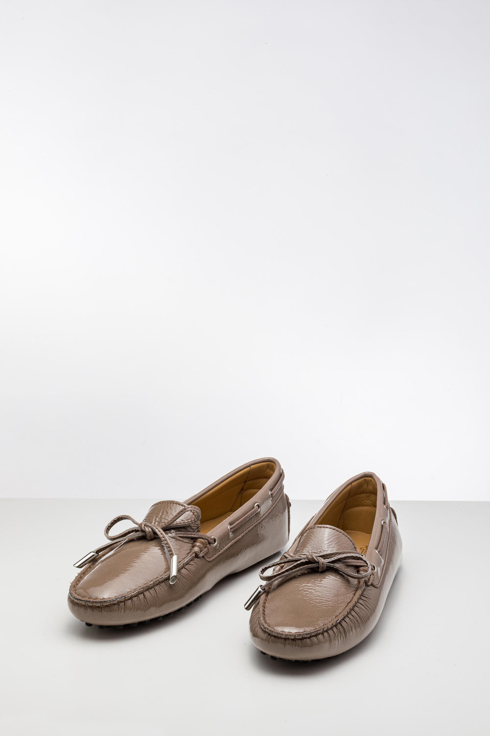 Vizon Rengi Deri Loafer