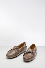 Vizon Rengi Deri Loafer
