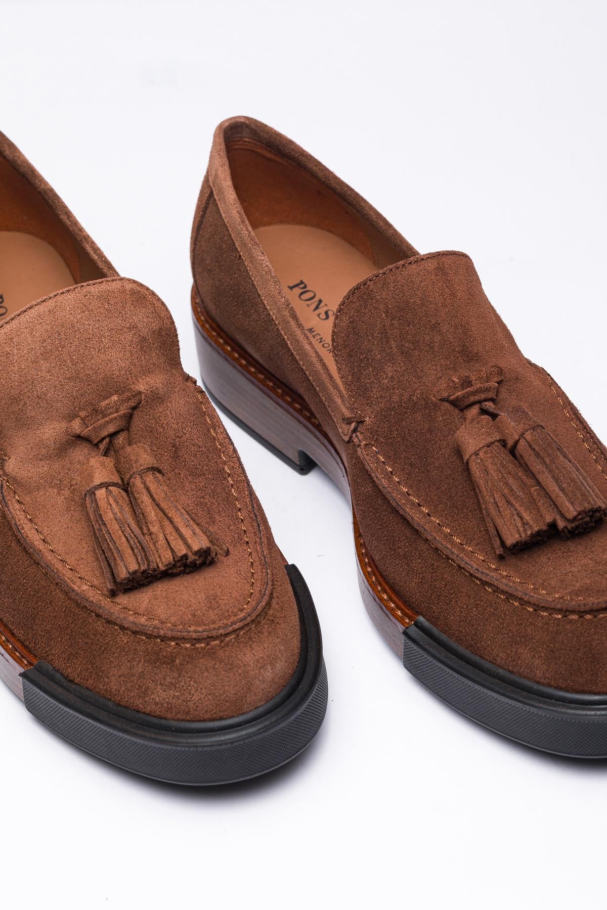 Kahverengi Süet Loafer