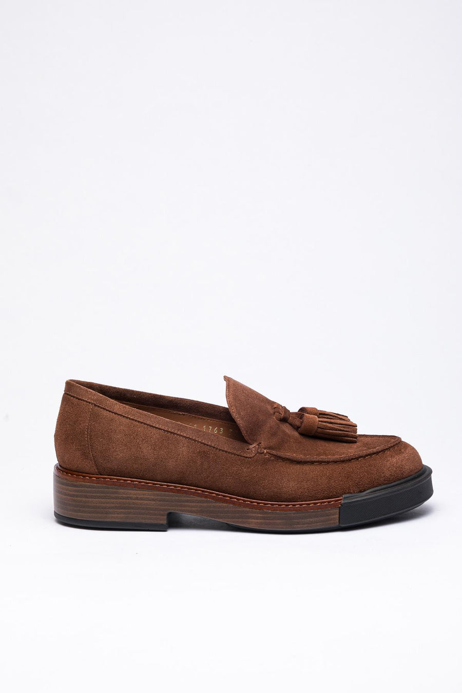 Kahverengi Süet Loafer