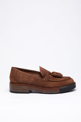 Kahverengi Süet Loafer