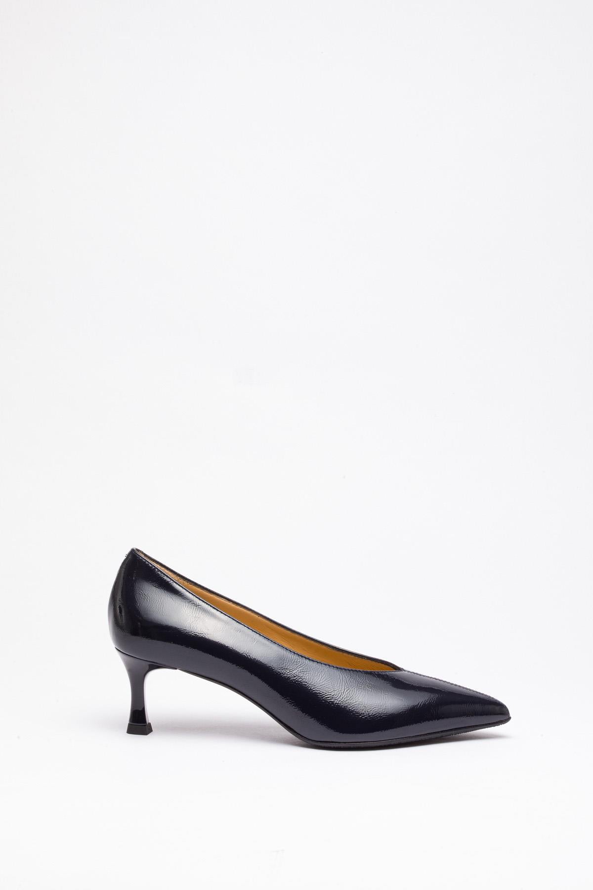 Lacivert Rugan Stiletto