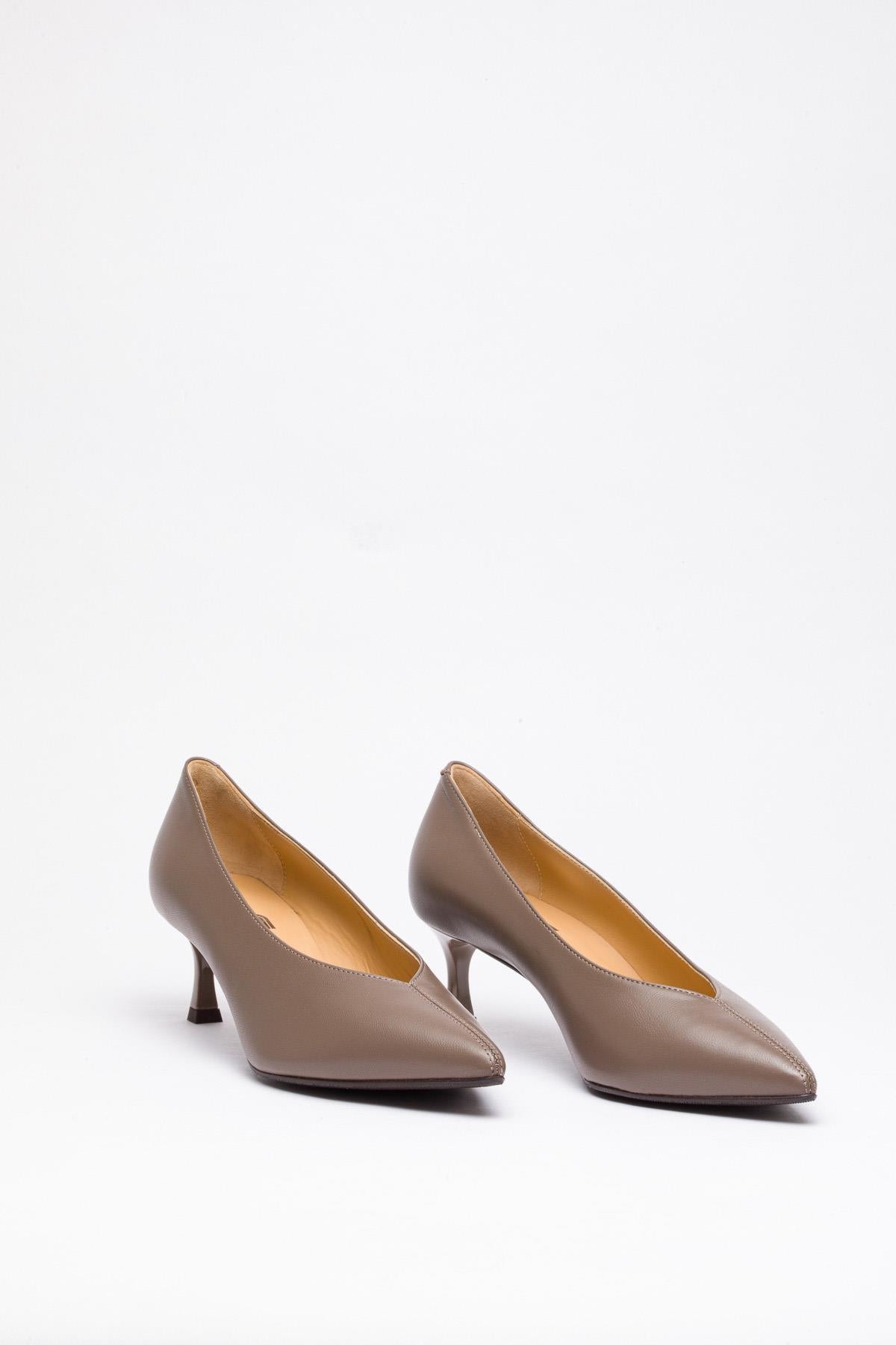 Vizon Deri Stiletto