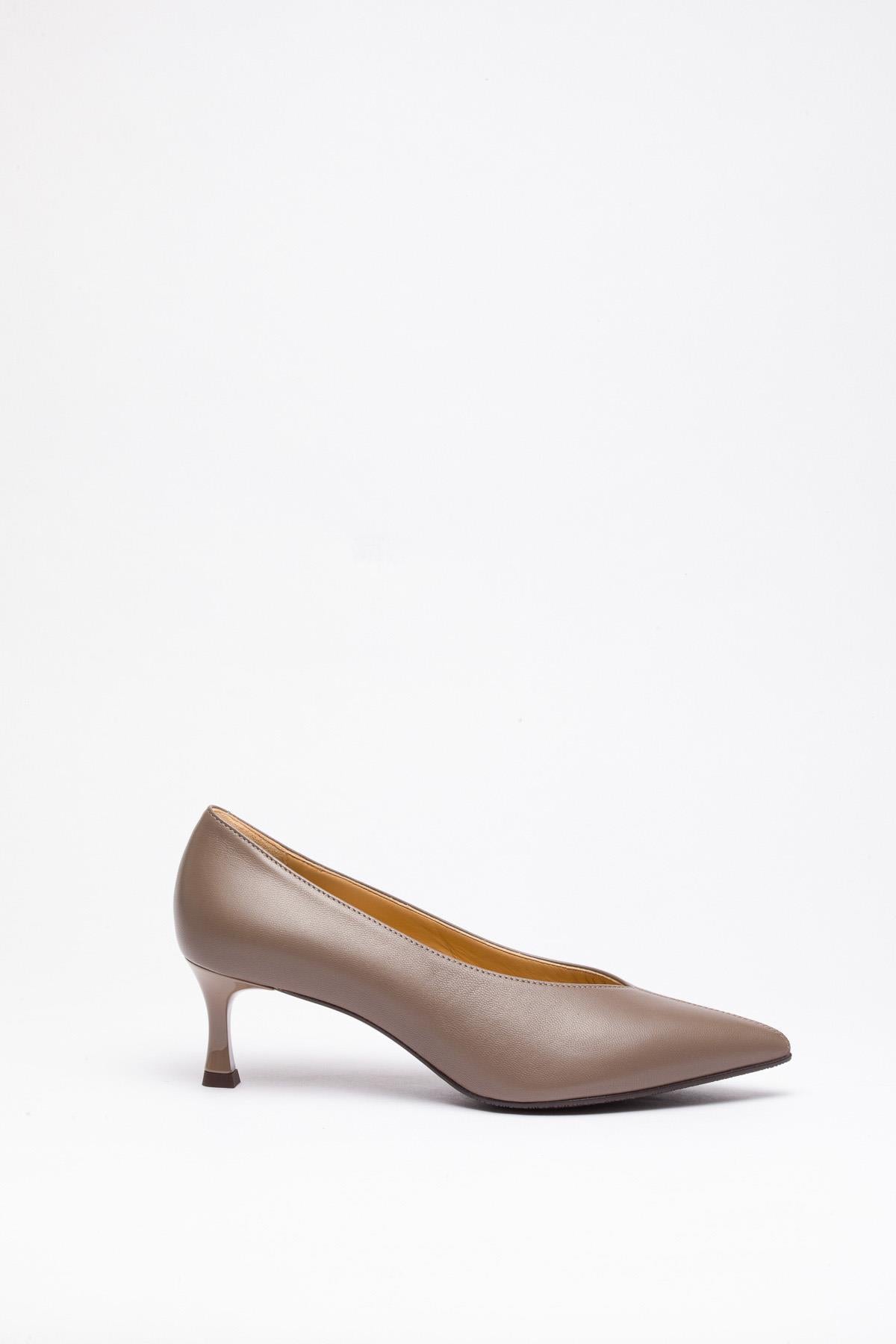 Vizon Deri Stiletto