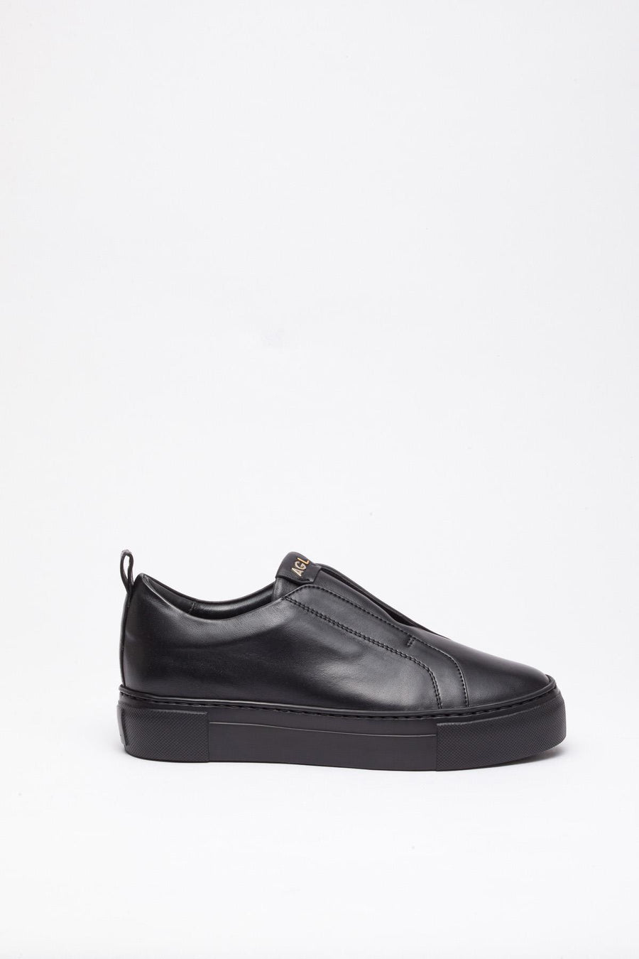 Siyah Deri Sneakers