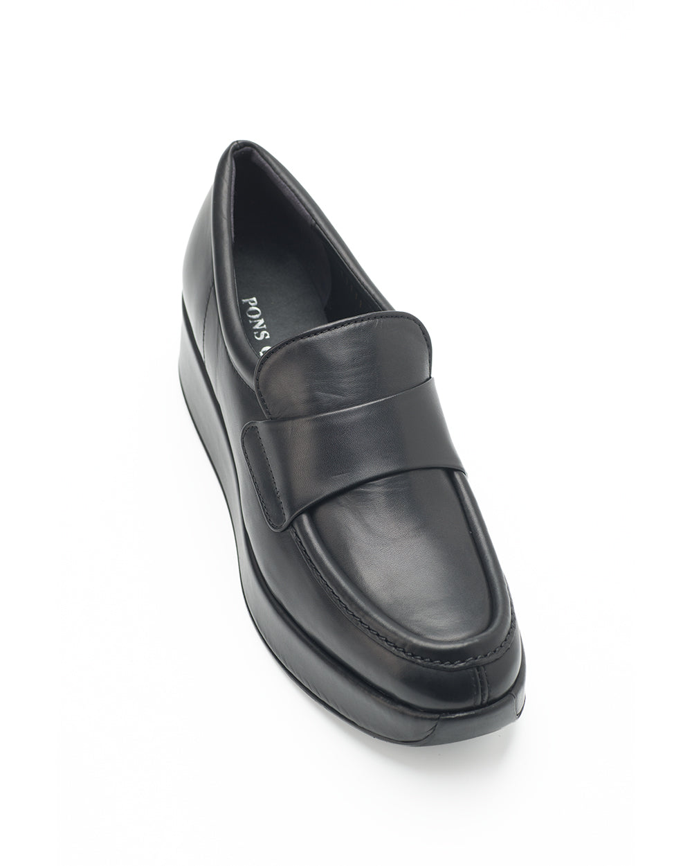 Siyah Deri Loafer
