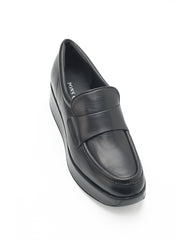Siyah Deri Loafer