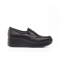 Siyah Deri Loafer