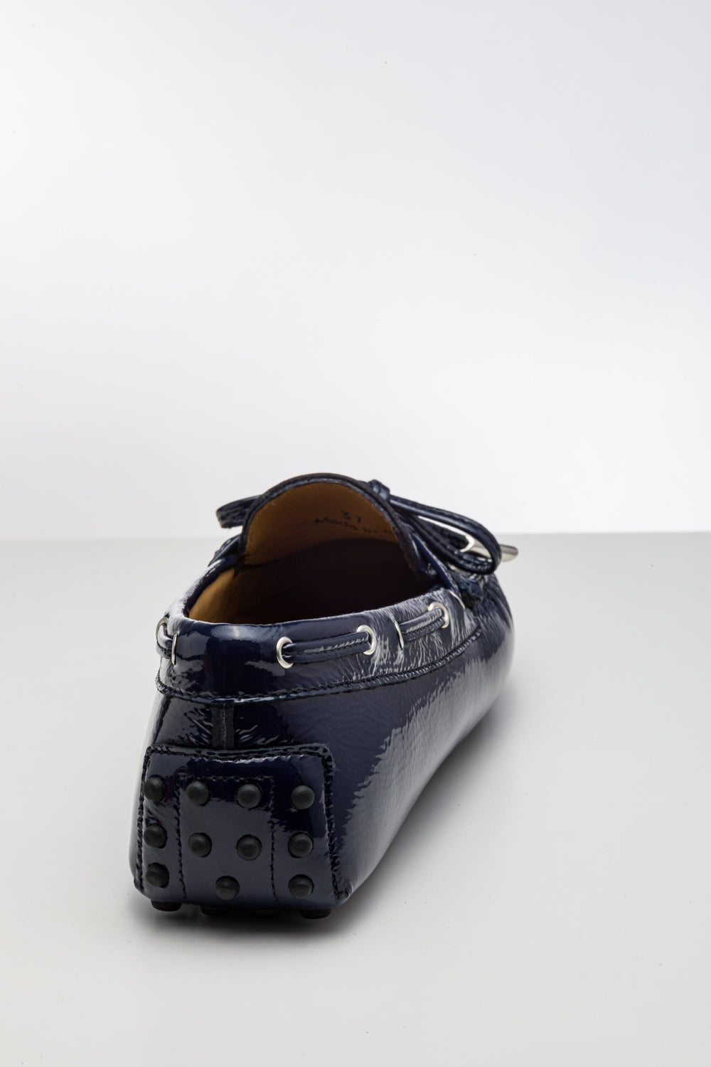 Lacivert Renkli Deri Loafer