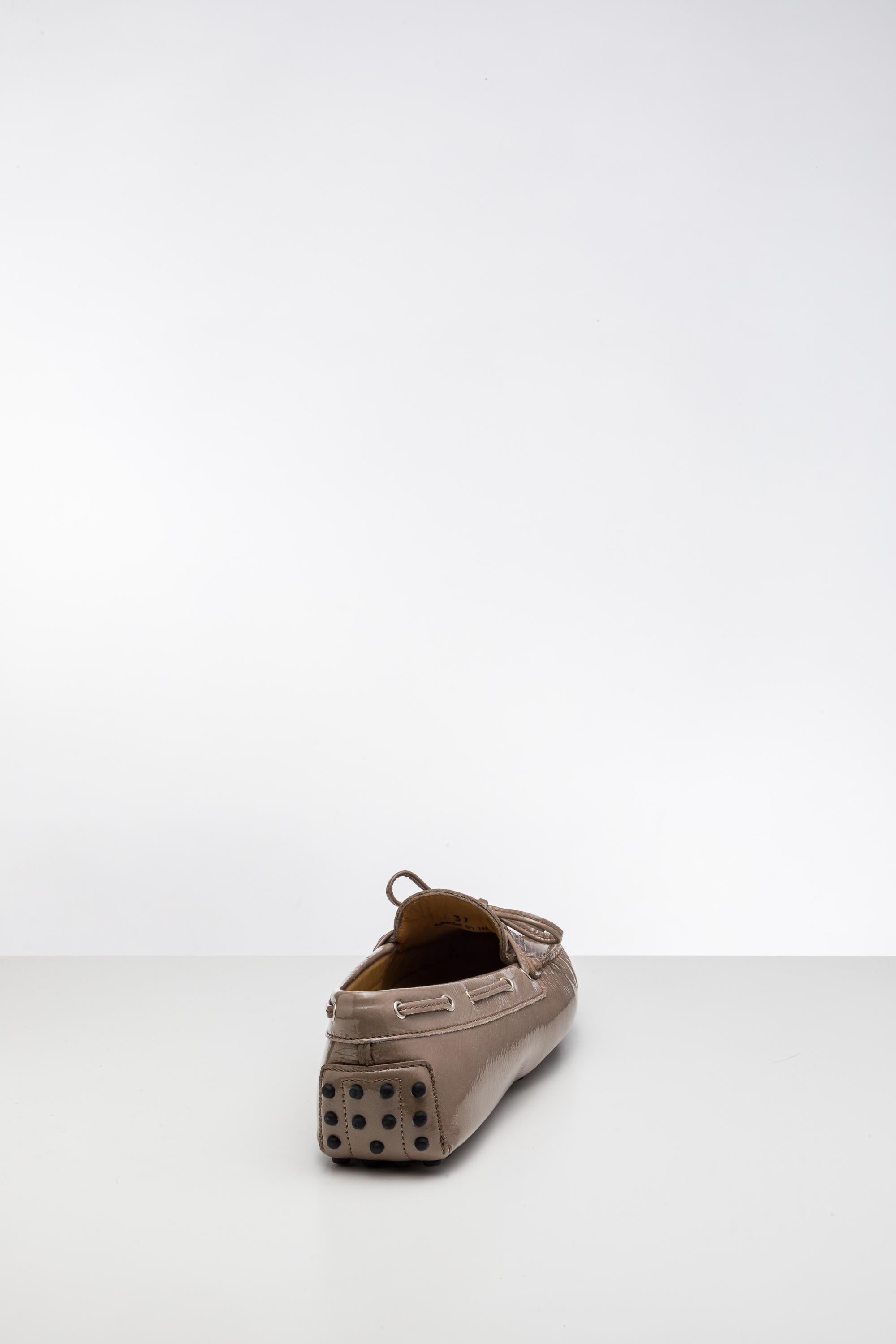 Vizon Rengi Deri Loafer