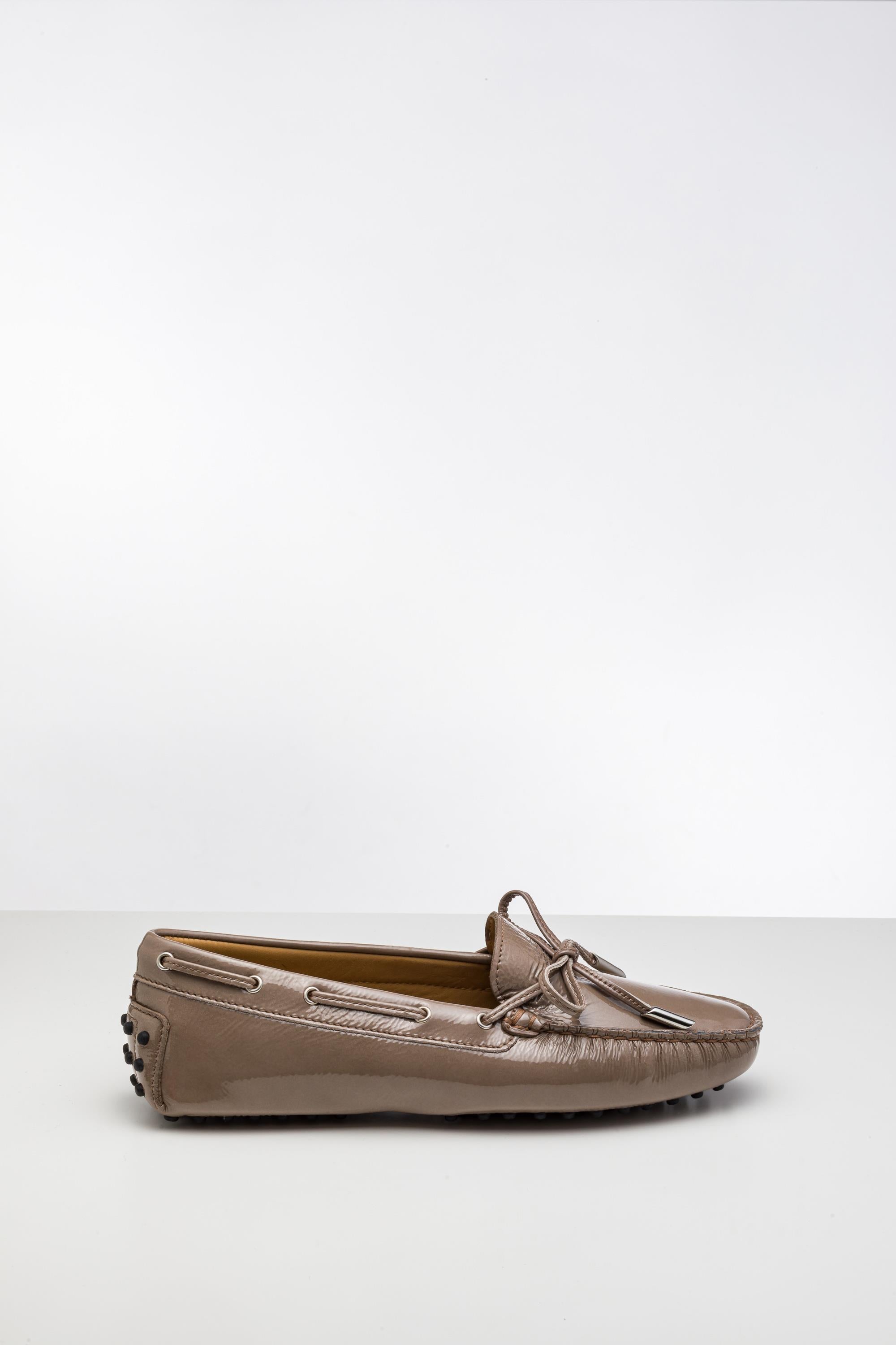 Vizon Rengi Deri Loafer